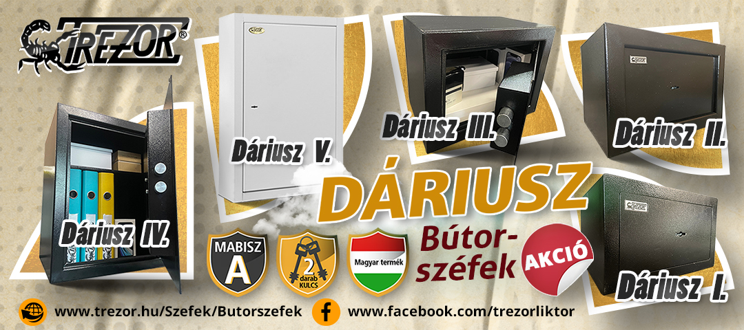 TREZOR-LIKTOR Zrt. - Magyar gyártótól széfek, fegyver-, és páncélszekrények, postaládák