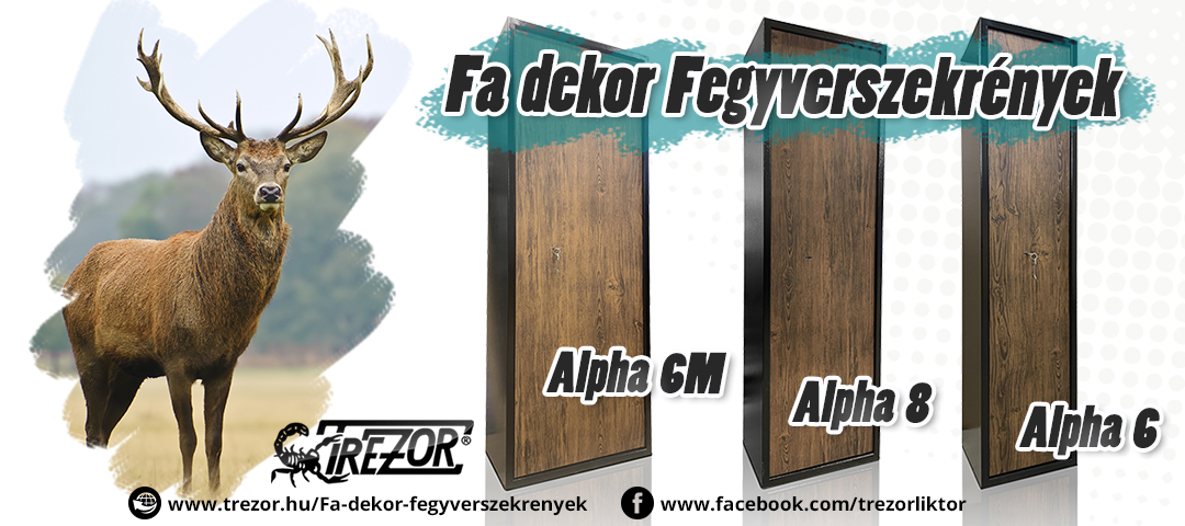 Fa dekor fegyverszekrények