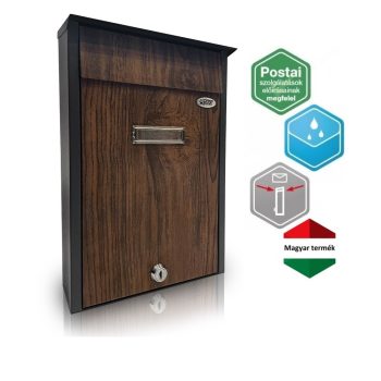 Trezor Postaláda Posta I.Fadekor Antracit-Dió