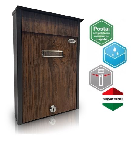 Trezor Postaláda Posta I.Fadekor Antracit-Dió