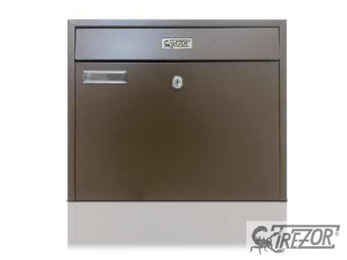 Trezor Postaláda Esőálló barna