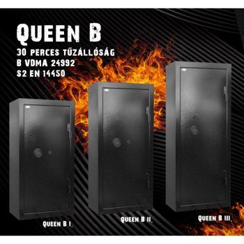 Trezor Iratszekrény tűzálló Queen B V.