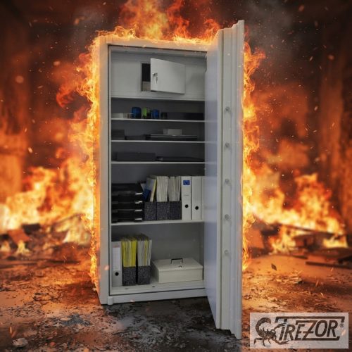 Trezor Iratszekrény tűzálló Fire Block "60" III. 
