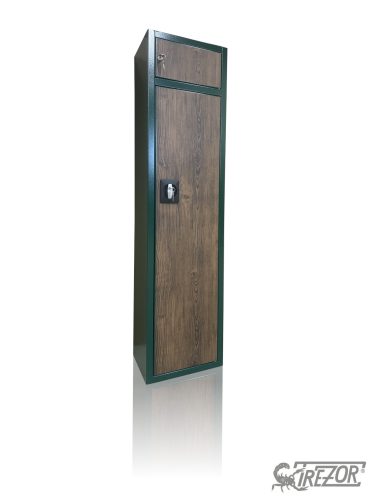 Trezor Fegyverszekrény Diana 5 Fa Dekor Zöld-Dió