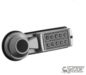 Trezor Fegyverszekrény Fa Dekor Alpha 6 elektronikus