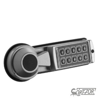 Trezor Fegyverszekrény Fa Dekor Alpha 6M elektr.